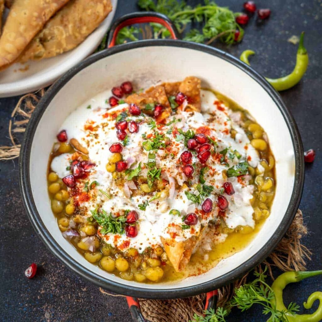Samosa Chaat 2 3 Saagar Restaurant