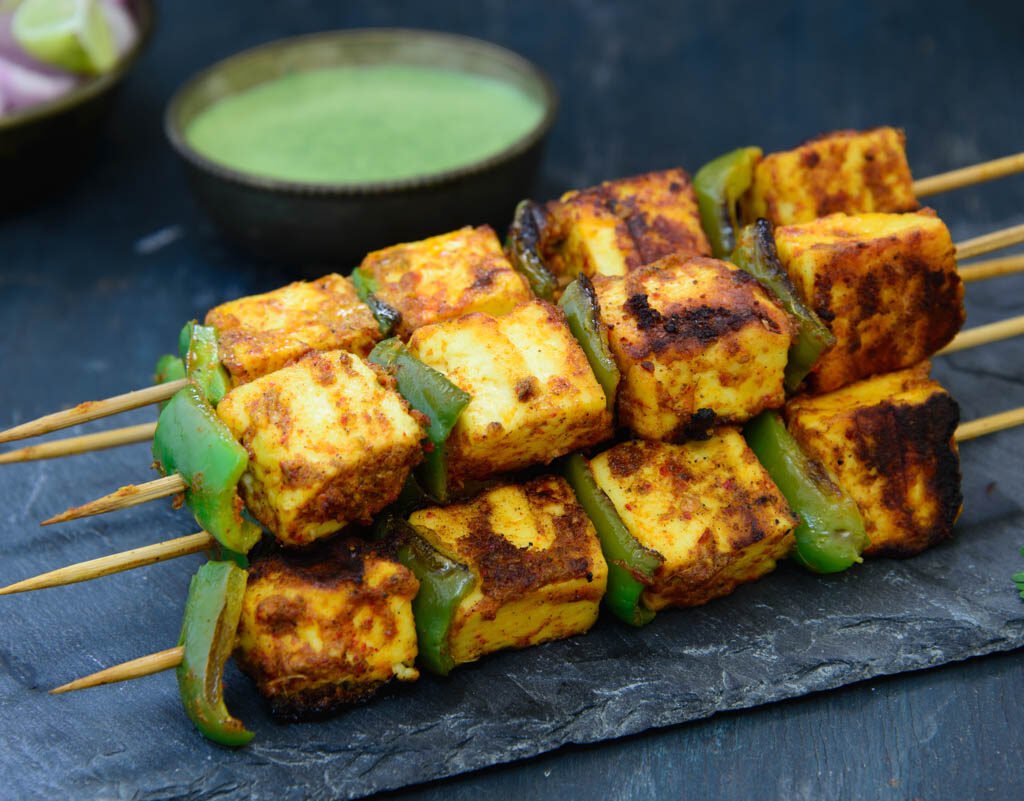 Paneer Achari Tikka
