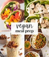 vegan meal prep ideas
