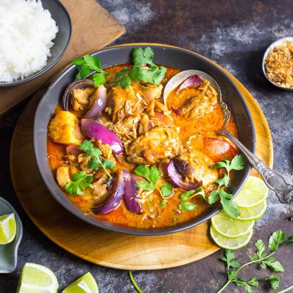 Thai Chicken Massaman Curry: Aromatic Classic at Saagar 1 hq720 Saagar Restaurant