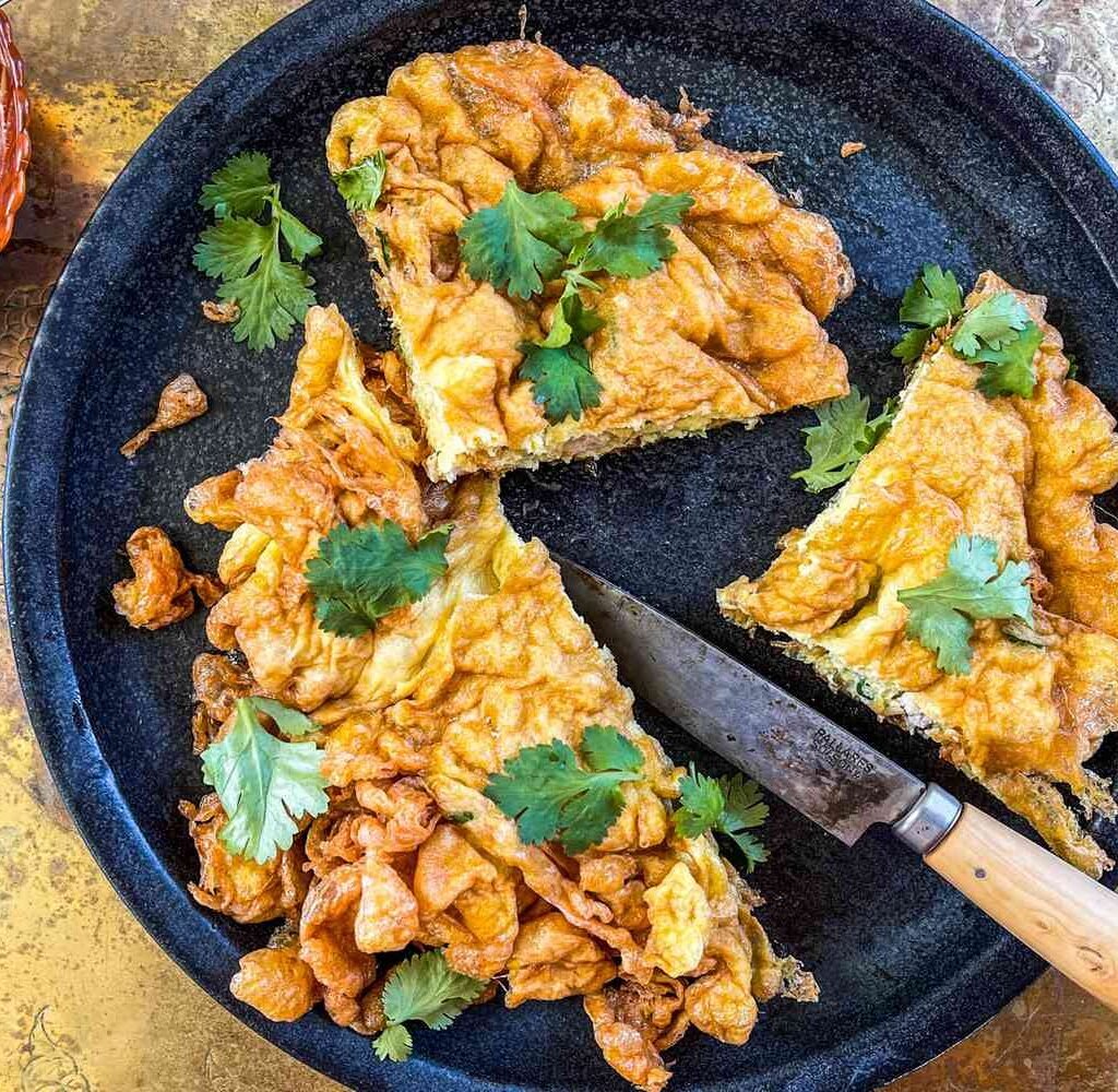 Thai Breakfast-10 Popular Dishes to Try in Saagar Phuket 4 kai jeow moo sap thai pork omelet FT RECIPE1220 d7c27e75544d443fa254794ed6fc4b2f Saagar Restaurant