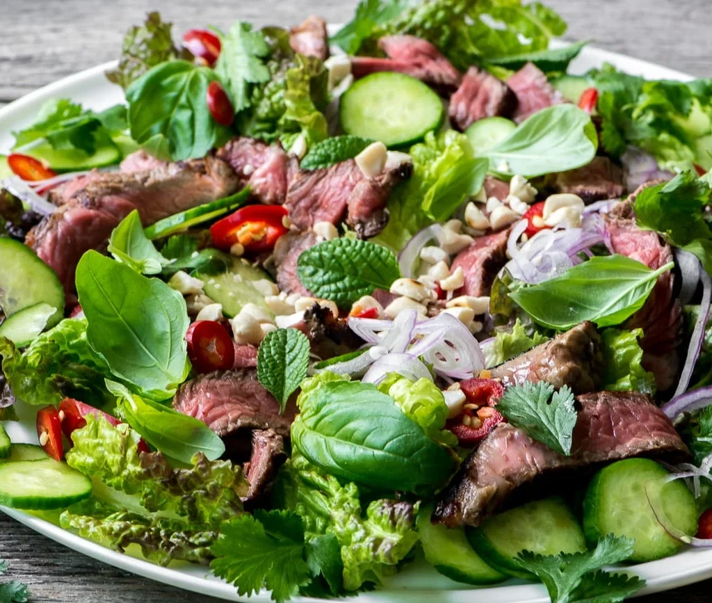 thai beef salad image1 197924 1 4 Saagar Restaurant