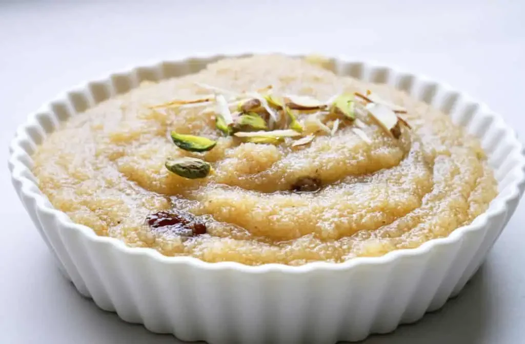 Semolina Halwa Saagar Restaurant